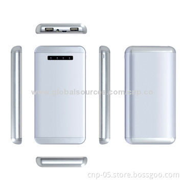 Dual-output Power Banks, 12,000mAh Capacity, Ideal for iPhone, iPad, Samsung, HTC, Nokia and MoreNew